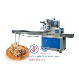 Máy đóng gói thanh gạo lứt, thanh năng lượng, lương khô