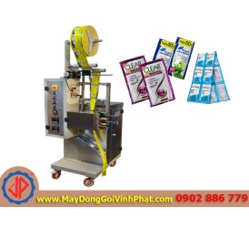 Máy đóng gói dầu gội đầu, nước xả vải, gel với bao bì chuyên nghiệp