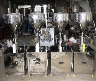 Máy chiết rót 1 đầu khí nén