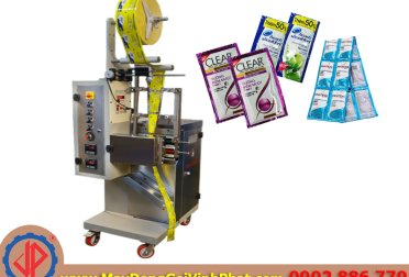 Máy đóng gói dầu gội đầu, nước xả vải, gel với bao bì chuyên nghiệp