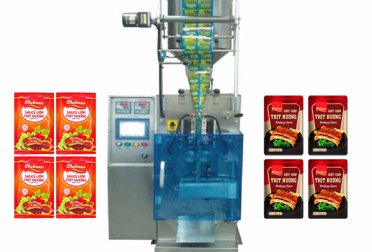 Máy đóng gói nước mắm, nước tương tự động cho quán ăn, nhà hàng